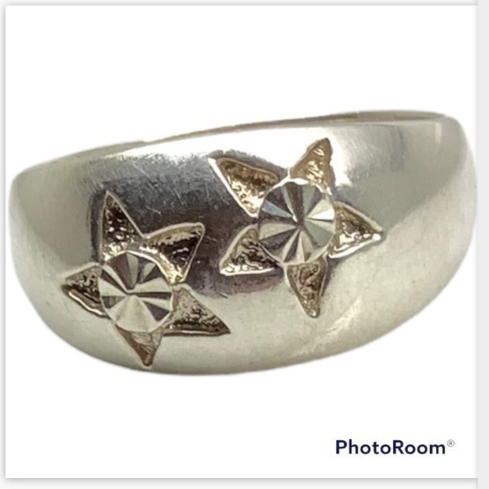 NEW  Beverly Hills sterling silver dome ring